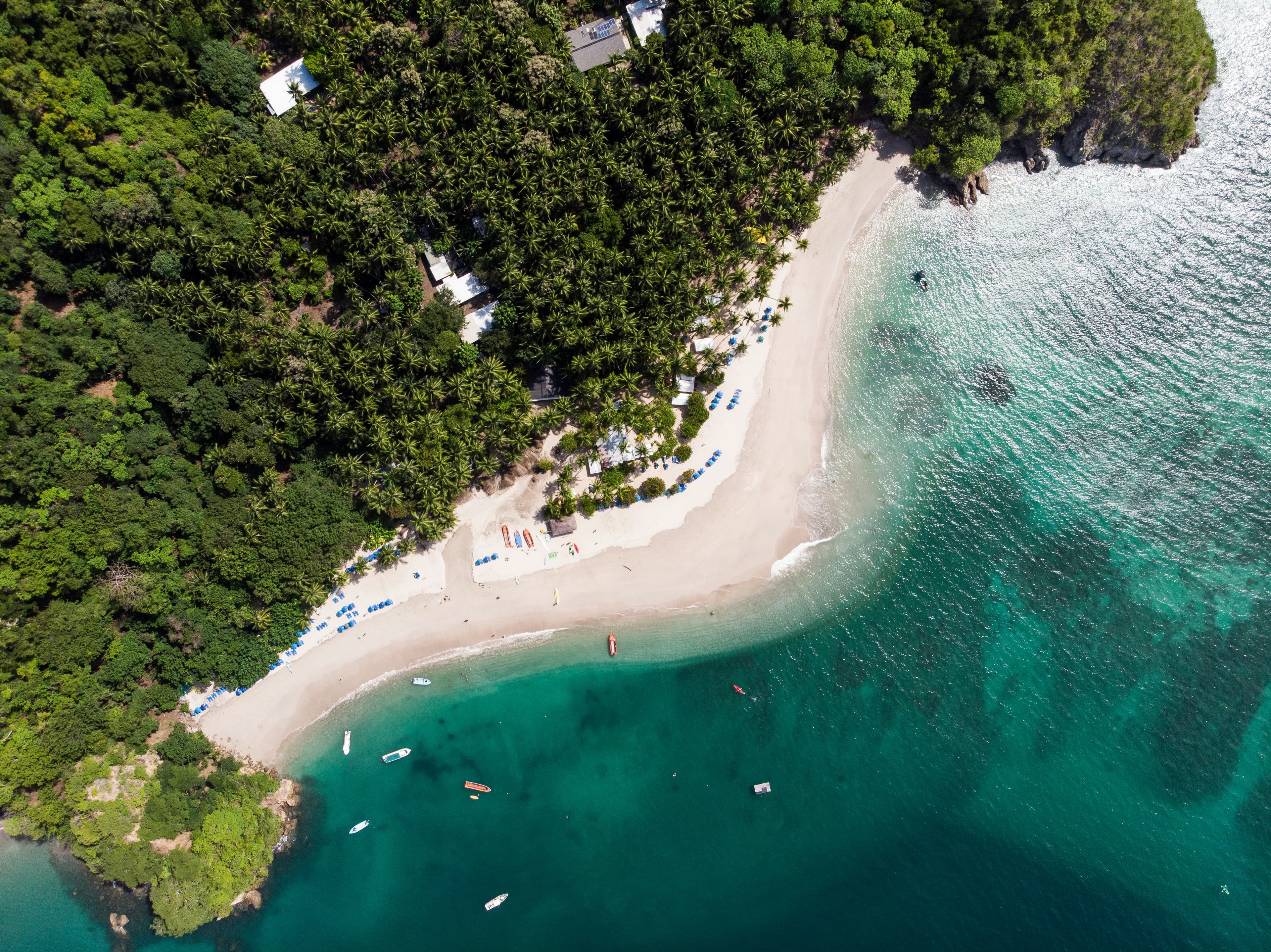 Tortuga Island by Catamaran